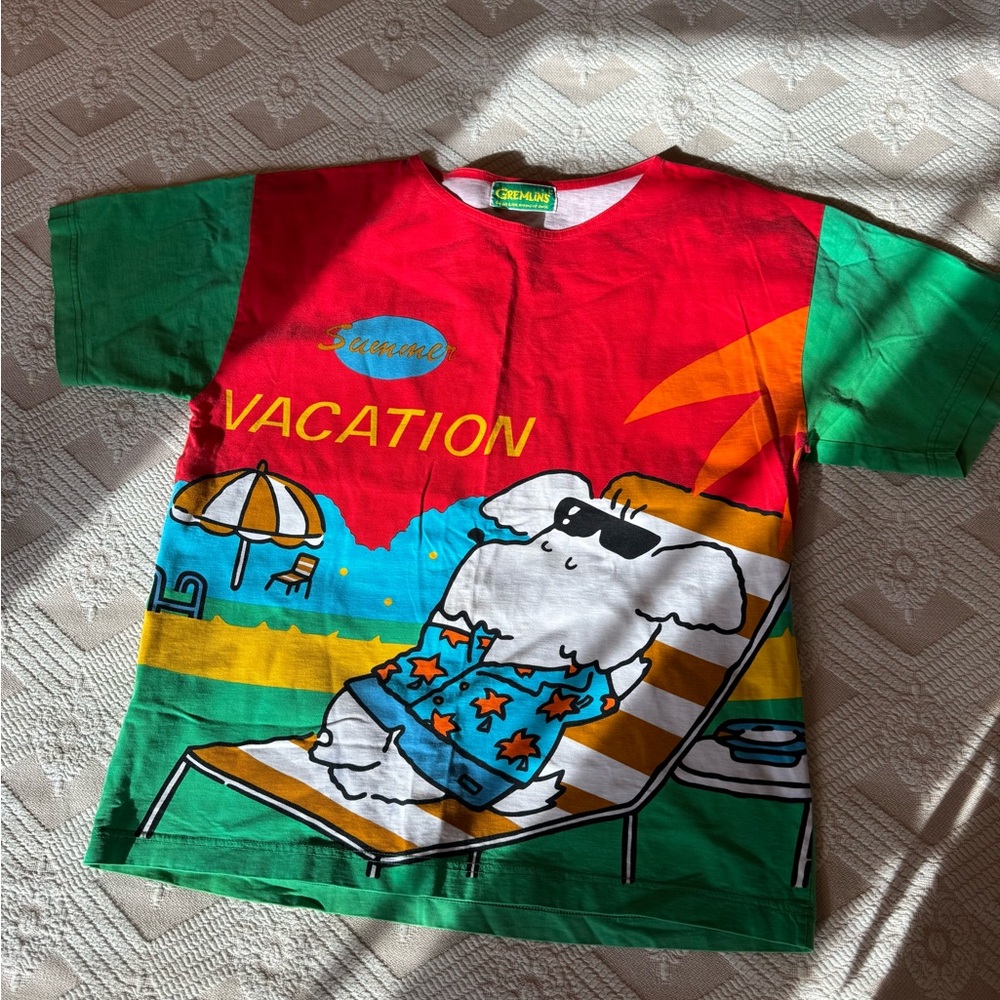 GREMLINS VINTAGE SUMMER VACATION T-SHIRT